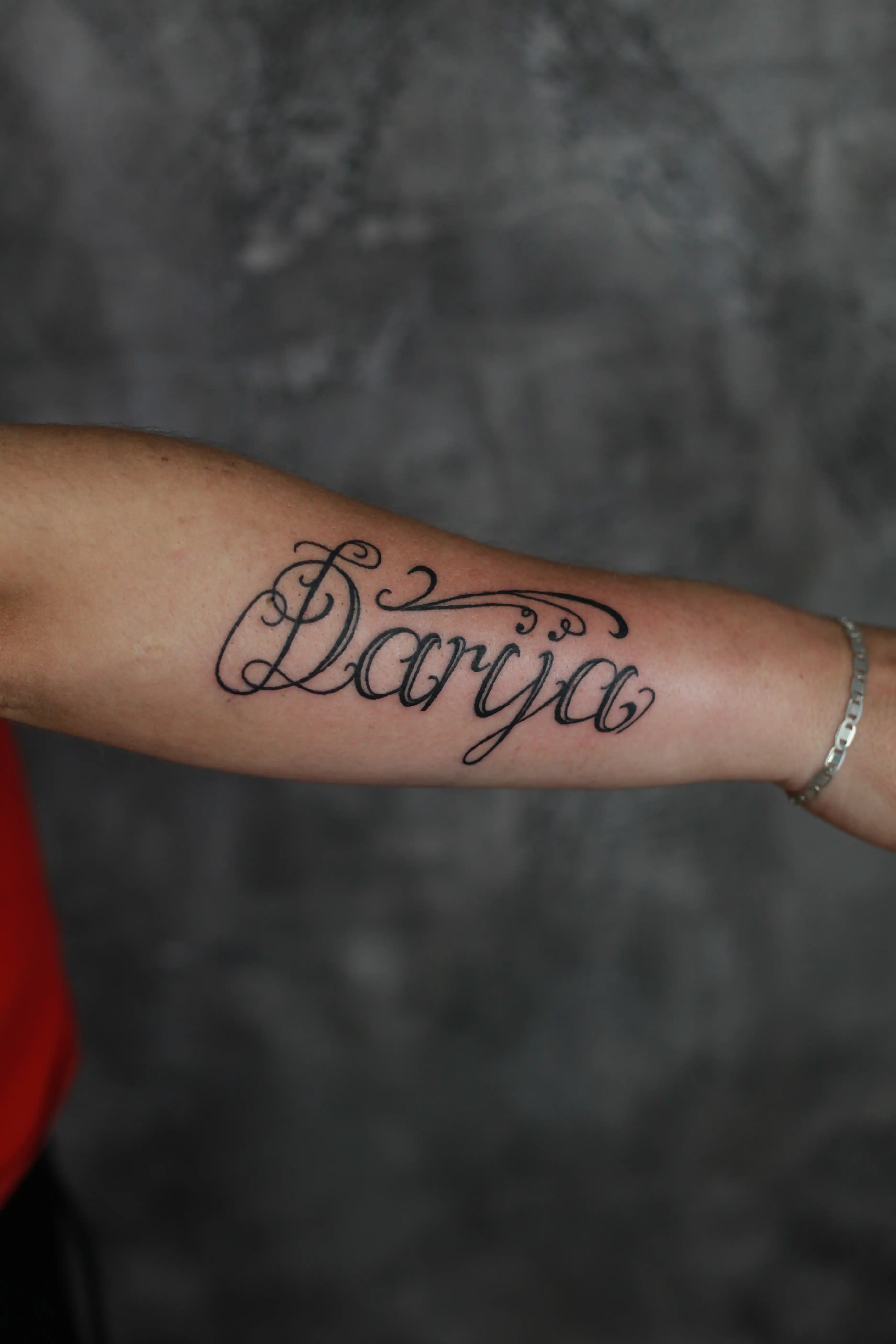 Tetovaža Darija - Lettering - Eternal Art Tattoo Studio Loznica