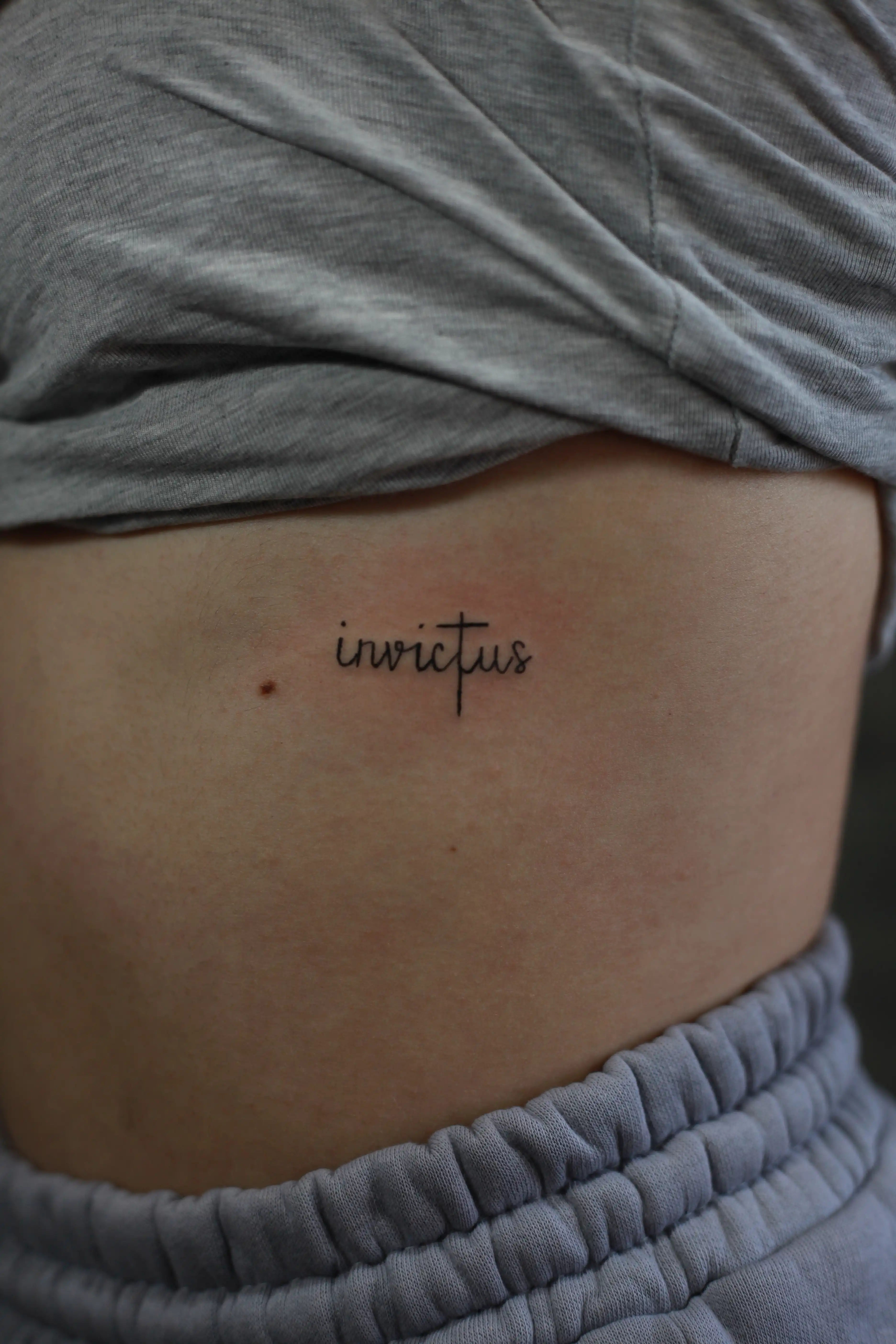 Tetovaža Invictus - Fine Line & Minimal - Eternal Art Tattoo Studio Loznica